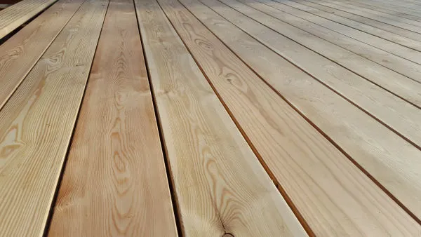 Landscape projects using Siberian larch